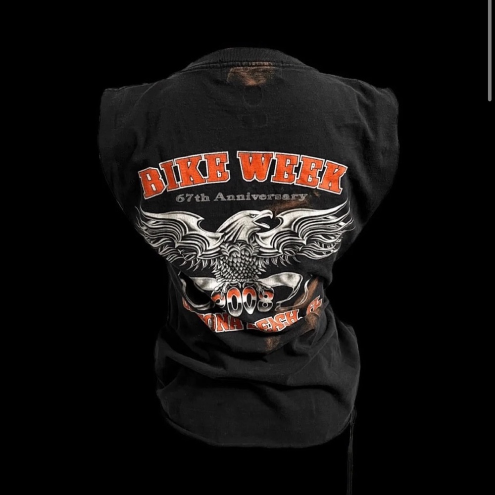 bike week sleeveless top